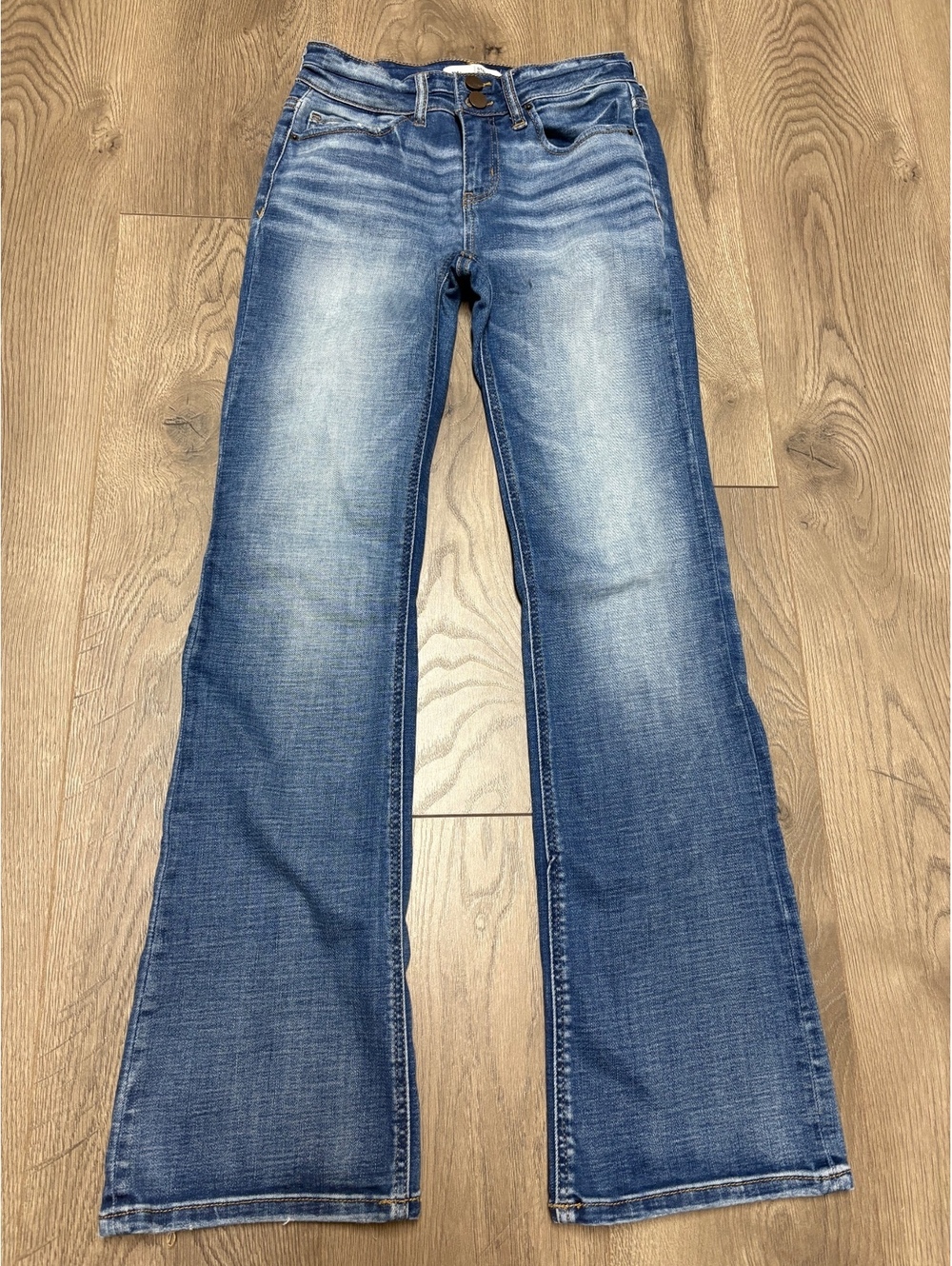 BKE Stella Bootcut Jeans Women's 26 x 31.5 Mid Rise Slim Fit